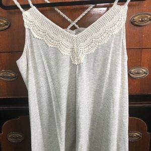 Grey tank top